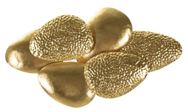 FURNLUX VÄGGLAMPA SKAL GULD 44CM
