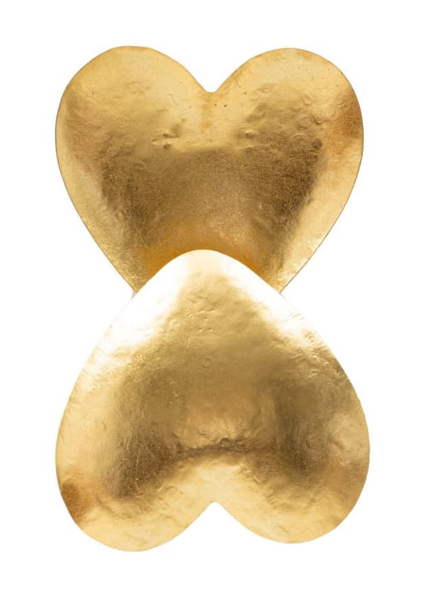 FURNLUX VÆGLAMPE HJERTE GULD 26CM