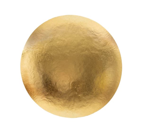FURNLUX VÄGGLAMPA RUND GULD 26CM
