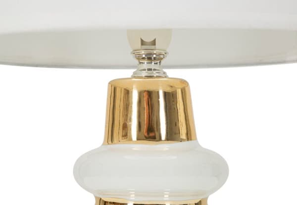 FURNLUX BORDSLAMPA LIARA VIT 23CM