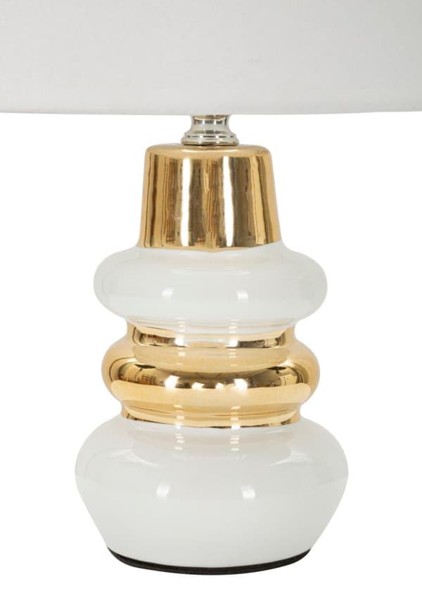 FURNLUX BORDSLAMPA LIARA VIT 23CM