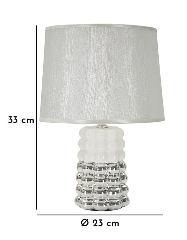 FURNLUX BORDSLAMPA SPETS VIT 23CM
