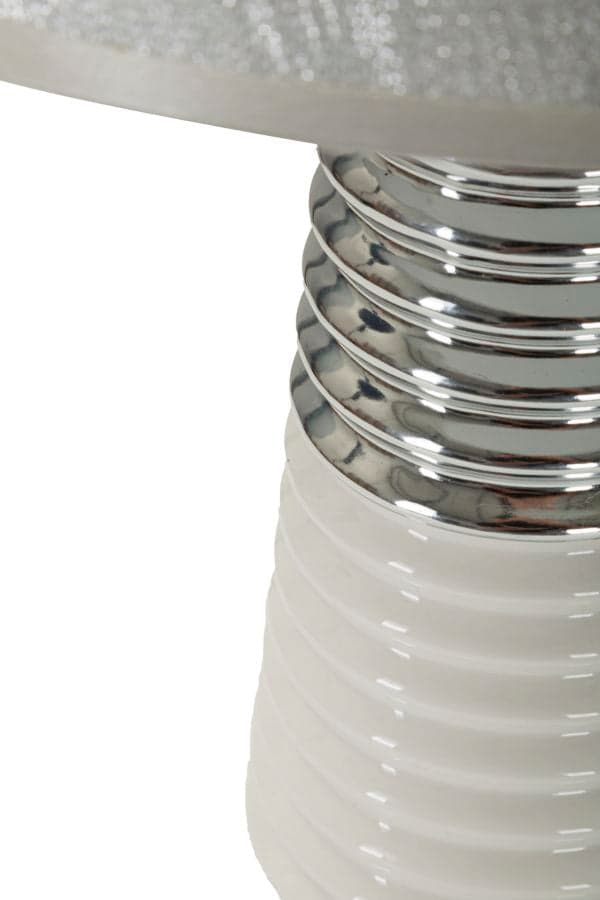 FURNLUX BORDSLAMPA CANDELA VIT 25CM