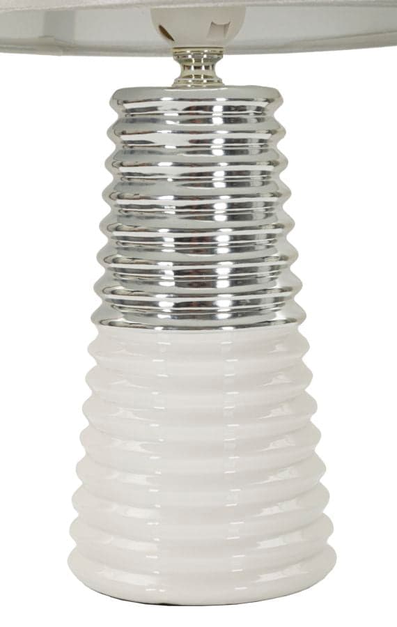 FURNLUX BORDSLAMPA CANDELA VIT 25CM