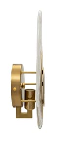 Miniatyrbild 2 av 6: FURNLUX VÄGGLAMPA OCEAN GULD 21CM