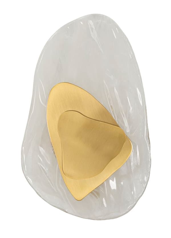 FURNLUX VÄGGLAMPA OCEAN GULD 21CM