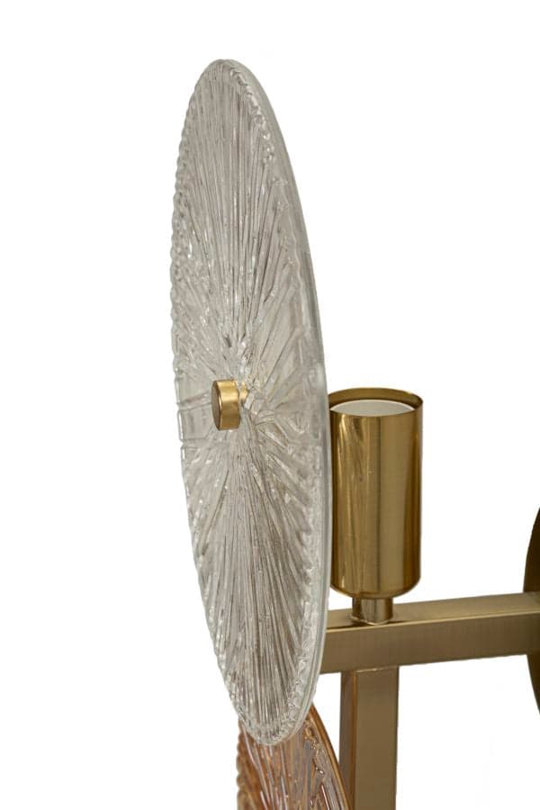 FURNLUX VÄGGLAMPA SUNRISE GOLD 20CM