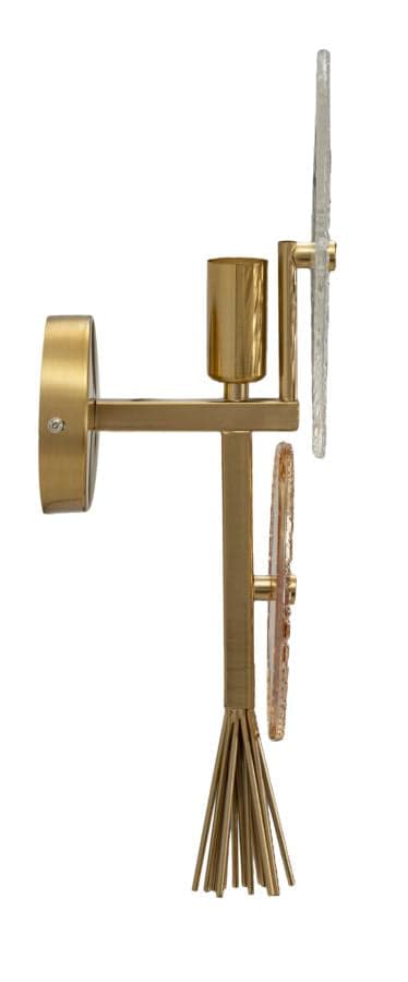 FURNLUX VÄGGLAMPA SUNRISE GOLD 20CM