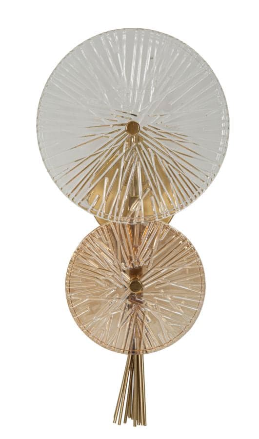 FURNLUX VÄGGLAMPA SUNRISE GOLD 20CM