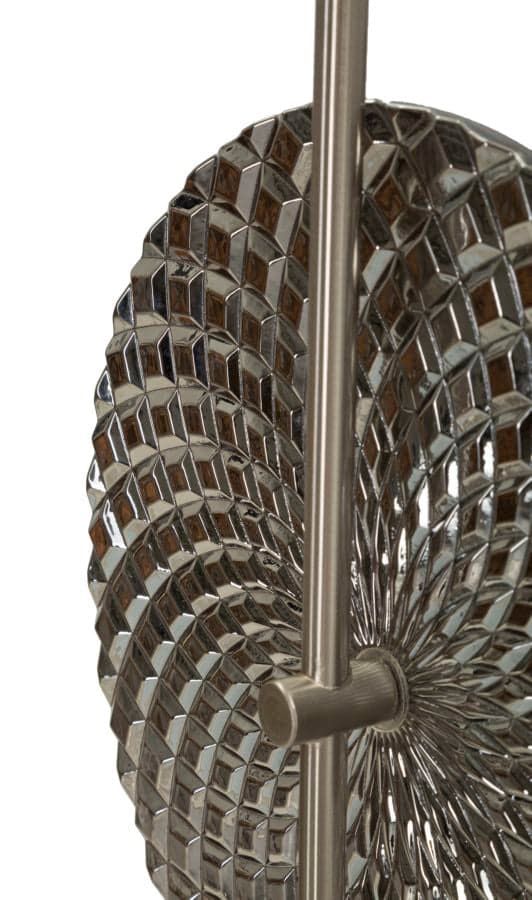 FURNLUX VÄGGLAMPA SILVIGT SILVER 28CM