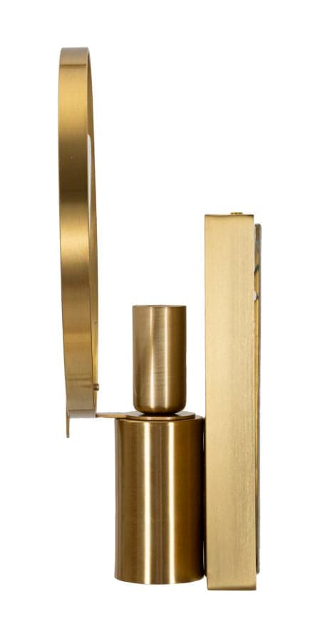 FURNLUX VÄGGLAMPA OKLAN GULD 20CM