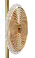 Miniatyrbild 4 av 7: FURNLUX GOLVLAMPA VENICE GULD 30CM