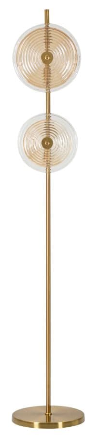 FURNLUX GOLVLAMPA VENICE GULD 30CM