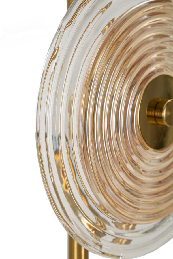 FURNLUX BORDSLAMPA VENICE GULD 25CM