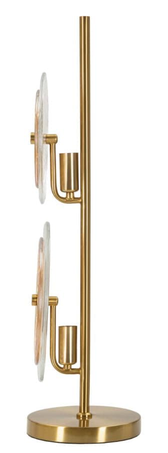 FURNLUX BORDSLAMPA VENICE GULD 25CM