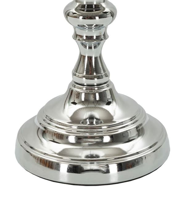 FURNLUX BORDSLAMPA TILLY SILVER 25CM