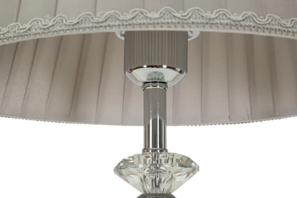 FURNLUX BORDSLAMPA SILVIGT SILVER 30CM