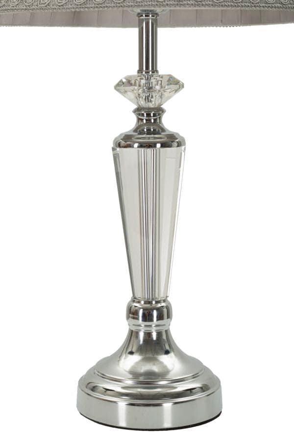 FURNLUX BORDSLAMPA SILVIGT SILVER 30CM