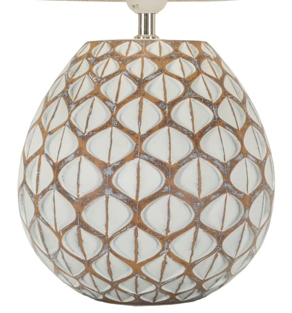 FURNLUX BORDSLAMPA TIBET BEIGE 35CM