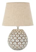 Miniatyrbild 1 av 7: FURNLUX BORDSLAMPA TIBET BEIGE 35CM