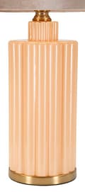Miniatyrbild 2 av 7: FURNLUX BORDSLAMPA PERLY BEIGE 41CM