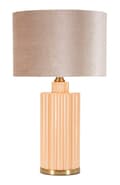 Miniatyrbild 1 av 7: FURNLUX BORDSLAMPA PERLY BEIGE 41CM