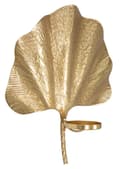Miniatyrbild 2 av 8: FURNLUX VÄGGLAMPA BLADGULD 41CM