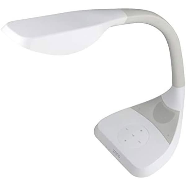 Skrivbordslampa M-LAMBT10W LED USB med Bluetooth-högtalare - MEDIACOM - Vit