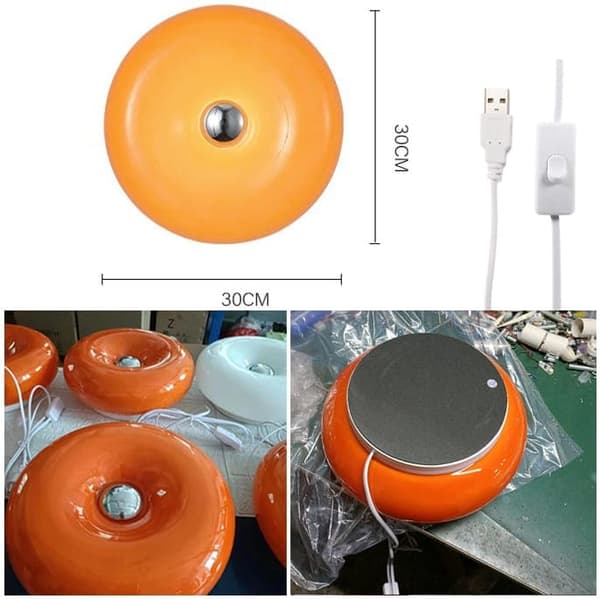 OBOSOE Bordlampe/ Skrivebordslampe - LED Lampe - Tre Lyse Farver