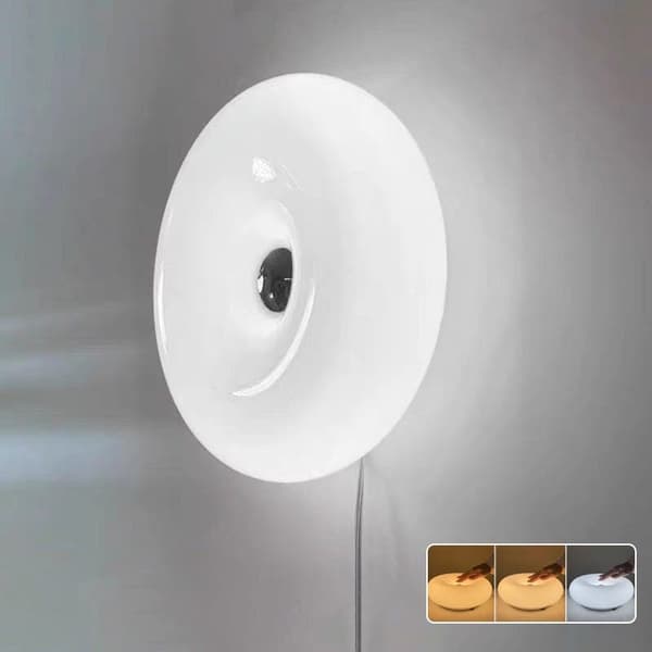 OBOSOE LED-seinävalaisin / seinävalaisin / LED-lamppu Valkoinen Europeisk kontakt