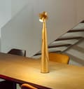 Miniatyrbillede 10 af 10: OBOSOE Bordlampe Trådløs / Skrivebordslampe - LED Lampe, Genopladelig Lampe med 3 lysstyrkeniveauer til Indendørs & Udendørs