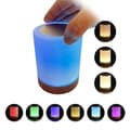 Miniatyrbild 2 av 11: LED-dimbar bordslampa med touch &amp; RGB-färgförändring