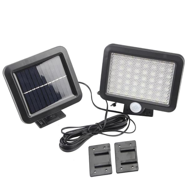 Lampa med rörelsesensor – drivs på solenergi
