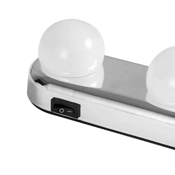 Hollywood LED Makeup Light med sugkopp för spegel