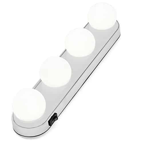 Hollywood LED Makeup Light med sugkopp för spegel