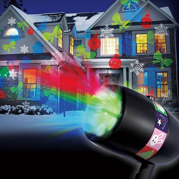 Magic Light-projektor med 12 utbytbara motiv