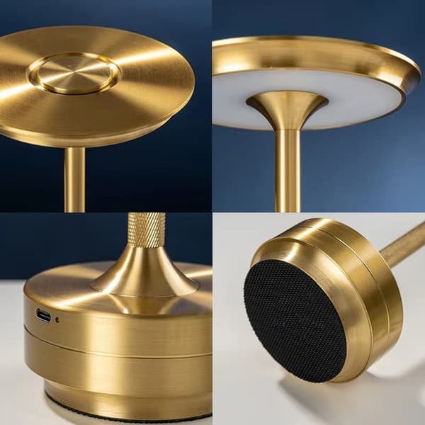 Bordlampe Trådløs / Skrivebordslampe - LED Lampe, 3-trins dæmpning