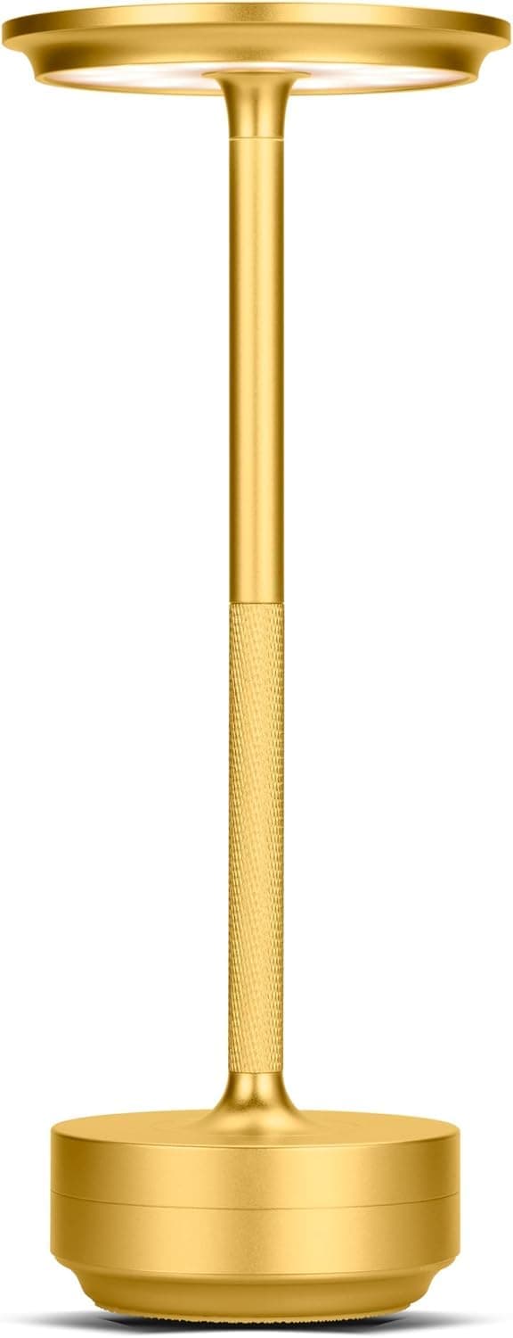 Bordlampe Trådløs / Skrivebordslampe - LED Lampe, 3-trins dæmpning