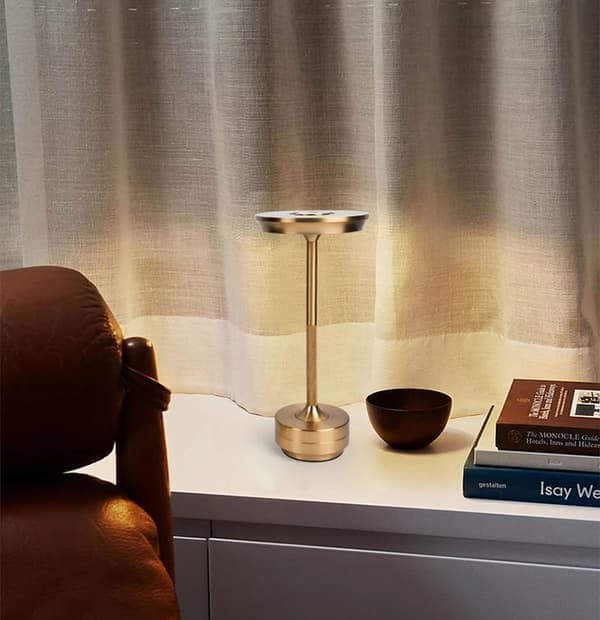 Bordlampe Trådløs / Skrivebordslampe - LED Lampe