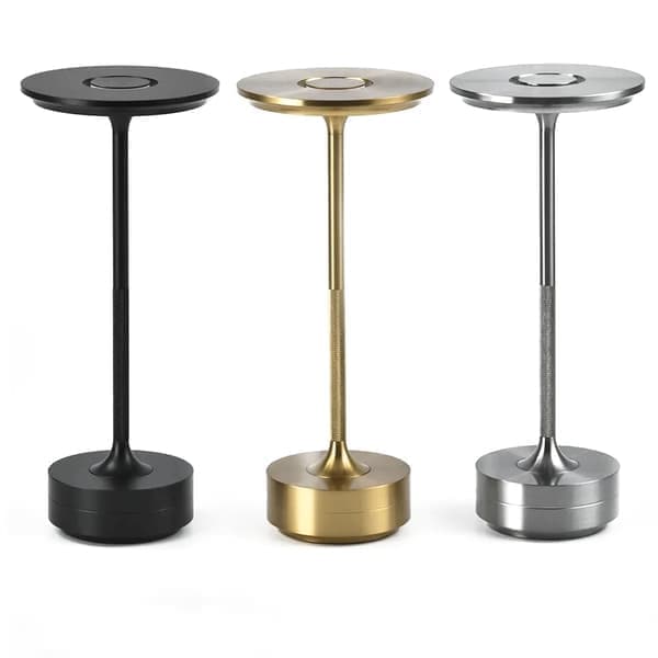 Bordlampe Trådløs / Skrivebordslampe - LED Lampe Sort 1st