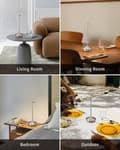 Miniatyrbillede 6 af 8: OBOSOE Bordlampe / Skrivebordslampe - Trådløs LED Lampe