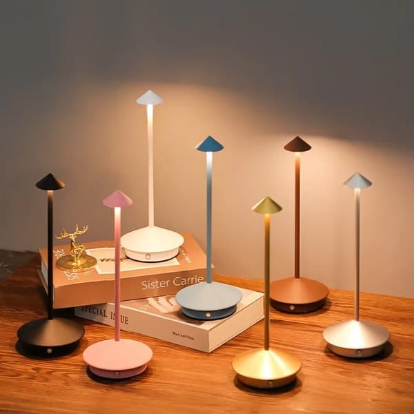 OBOSOE Bordlampe / Skrivebordslampe - Trådløs LED Lampe