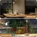 Miniatyrbillede 7 af 8: OBOSOE Bordlampe / Skrivebordslampe - Trådløs LED Lampe