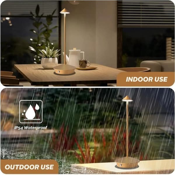 OBOSOE Bordlampe / Skrivebordslampe - Trådløs LED Lampe