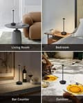 Miniatyrbillede 7 af 10: OBOSOE Bordlampe / Skrivebordslampe - Trådløs LED Lampe