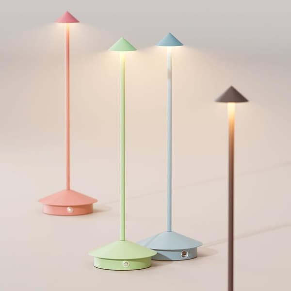 OBOSOE 2-pak Bordlampe / Skrivebordslampe - Trådløs LED Lampe