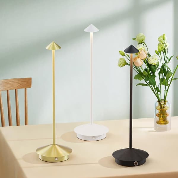 OBOSOE 2-pak Bordlampe / Skrivebordslampe - Trådløs LED Lampe