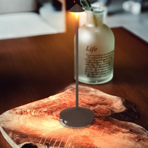 OBOSOE 2-pak Bordlampe / Skrivebordslampe - Trådløs LED Lampe