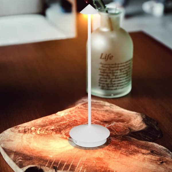 OBOSOE 2-pak Bordlampe / Skrivebordslampe - Trådløs LED Lampe