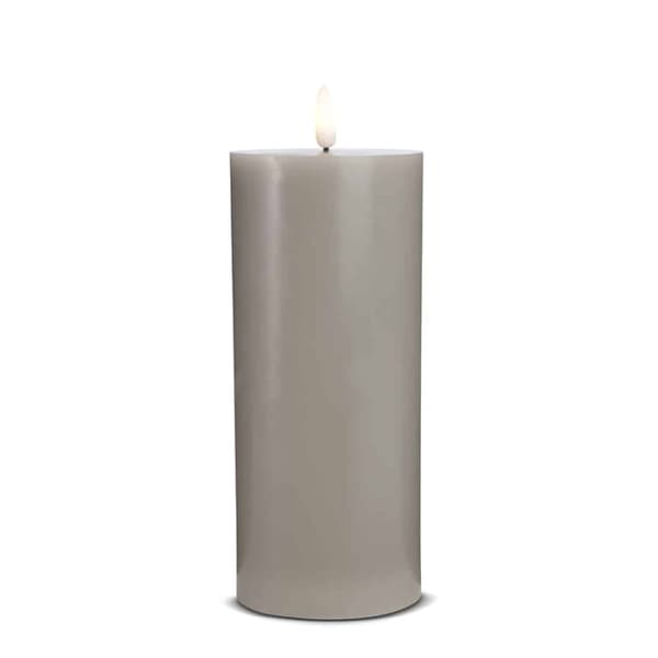 LED-ljus -1 st. – ø7,5 x 20 cm – m/3D låga – (flera färger)